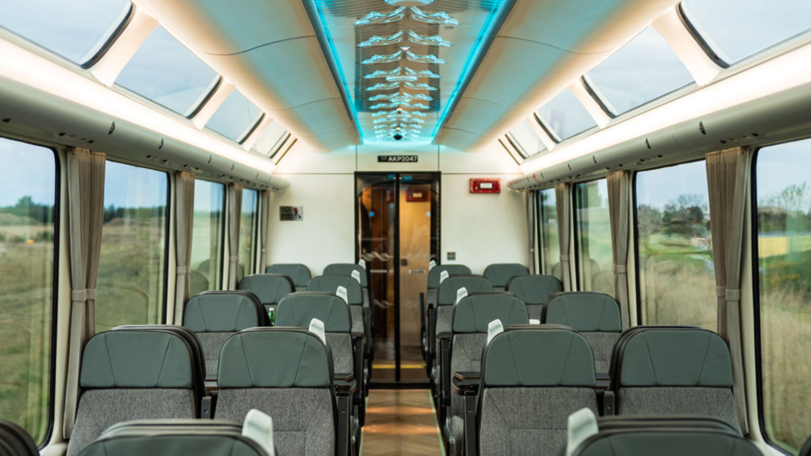  Luxury Scenic Plus train carriage launched